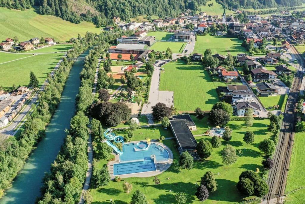 Ferienhaus Zillertal Panorama Blick Balkon Sauna Zellberg Екстер'єр фото