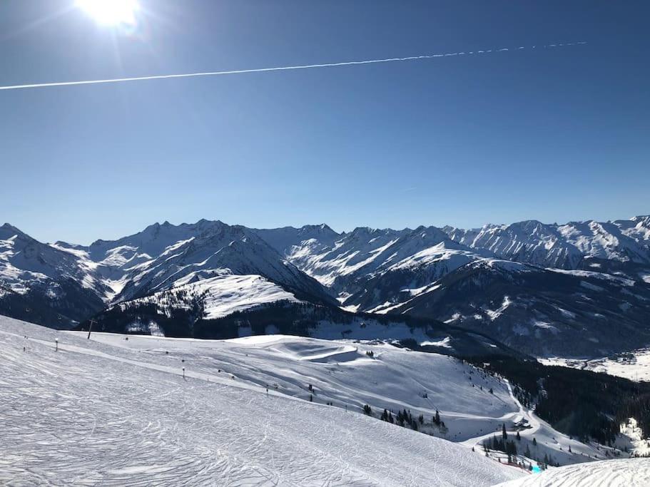 Ferienhaus Zillertal Panorama Blick Balkon Sauna Zellberg Екстер'єр фото